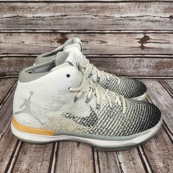 NIKE JORDAN 31 CHINESE NEW YEAR Men\'s 8 White Gray Basketball Shoes Sneakers main image 10
